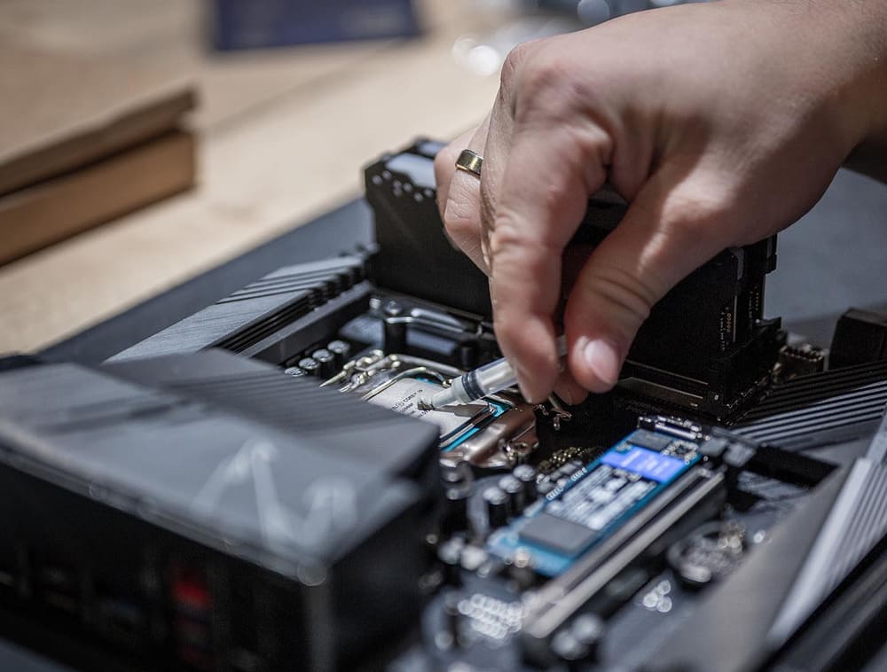 Début de l’assemblage Len’s PC