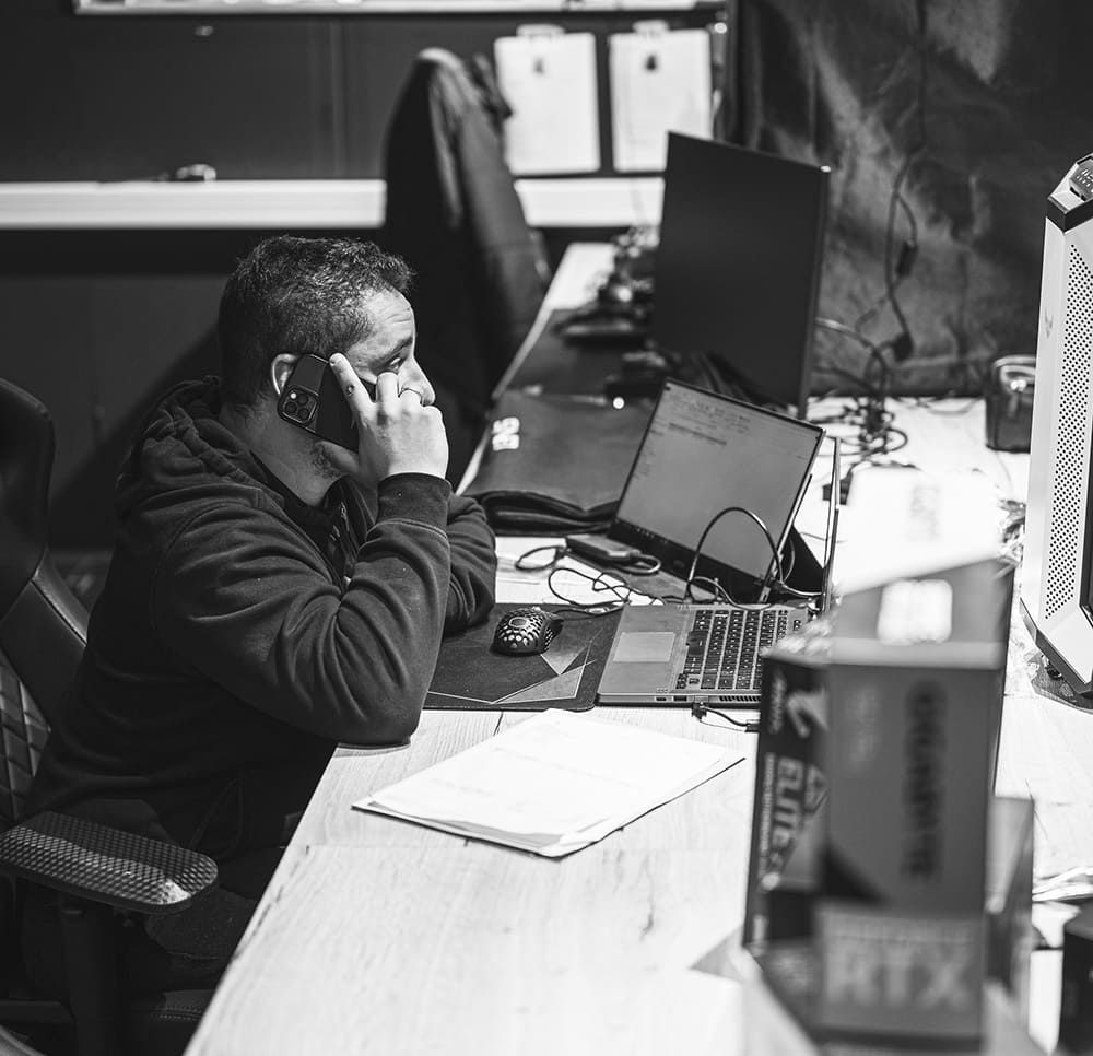 Prise de contact avec le client